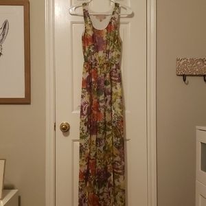 Philosophy floral sheer maxi